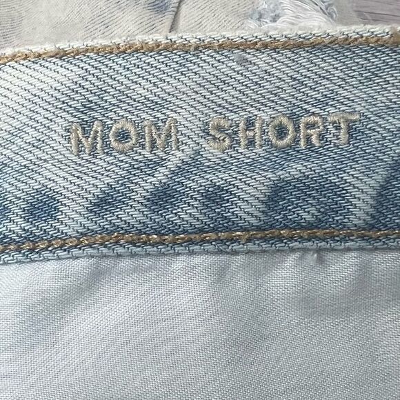 AE American Eagle Mom Shorts Raw Hem Size 2 - Picture 9 of 10